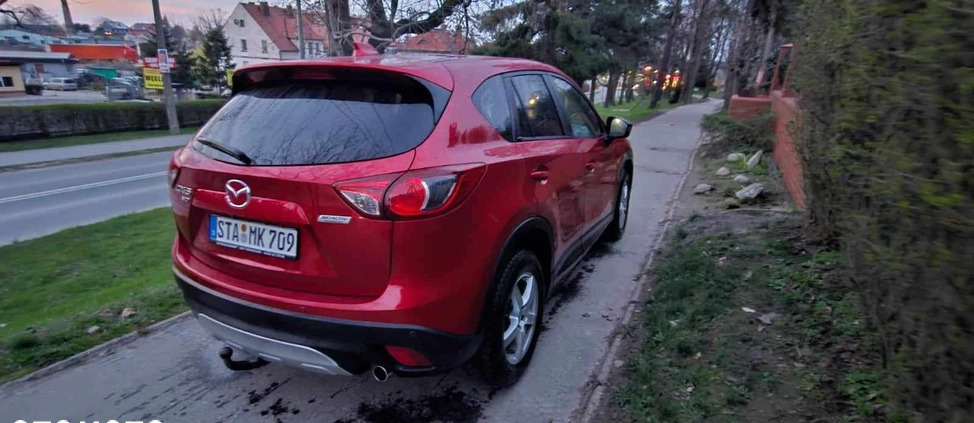 Mazda CX-5 cena 44500 przebieg: 165000, rok produkcji 2013 z Legionowo małe 154